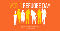 Family Refugees Facebook Ad Design