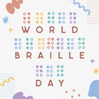 Braille Day Doodle Instagram post Image Preview