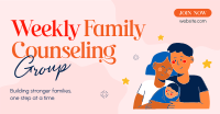 Weekly Family Counseling Facebook ad Image Preview