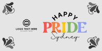 Pastel Pride Celebration Twitter Post Design