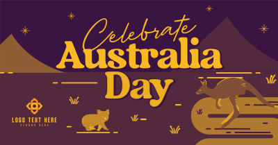 Australia Day Landscape Facebook ad Image Preview
