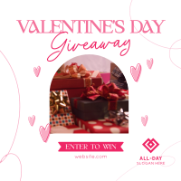 Valentine's Day Giveaway Instagram Post Image Preview
