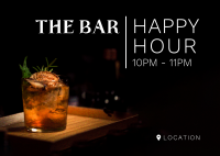 The Bar Postcard Image Preview