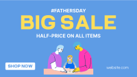 The Best Dad Deals Facebook Event Cover Design