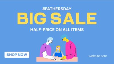 The Best Dad Deals Facebook event cover Image Preview