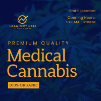 Medical Cannabis Instagram Post Design