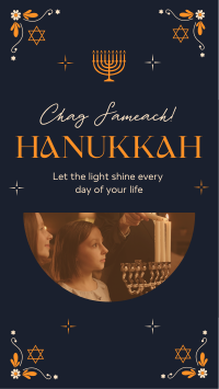 Hanukkah Celebration Instagram Reel Image Preview