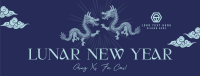Happy Lunar New Year Facebook cover Image Preview