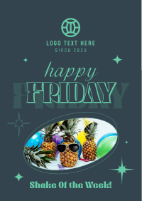 Happy Friday Flyer Image Preview