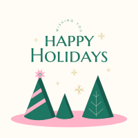 Happy Holidays Instagram post Image Preview