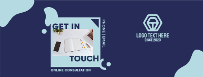 Business Online Consultation Facebook cover Image Preview