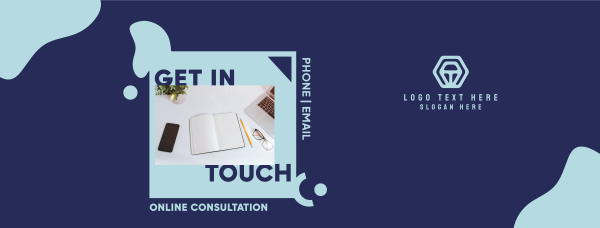 Business Online Consultation Facebook Cover Design Image Preview