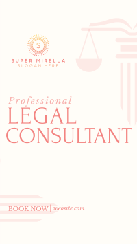 Professional Legal Consultant Facebook Story Image Preview