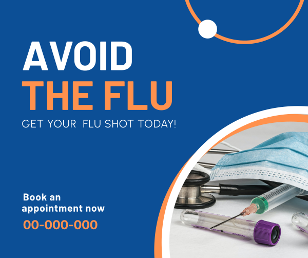 Get Your Flu Shot Facebook Post Design Image Preview