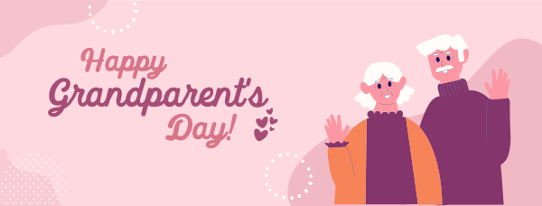Happy Grandparents Day Facebook Cover Design Image Preview