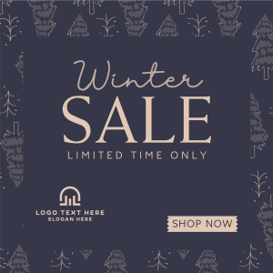 Winter Pines Sale Instagram post Image Preview