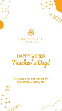 Happy Teacher's Day Facebook story Image Preview