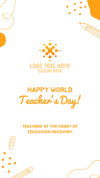 Happy Teacher's Day Facebook story