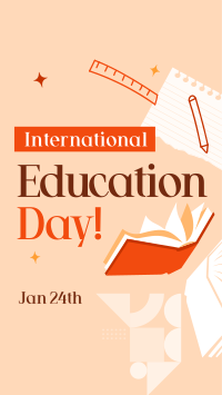 International Education Day Facebook story Image Preview