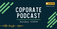 Corporate Podcast Facebook Ad Design