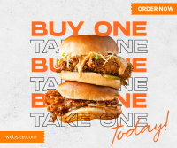 Burger Day Promo Facebook Post Image Preview