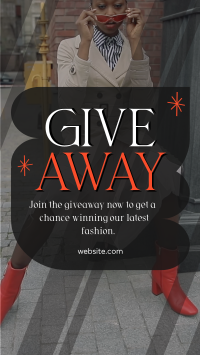 Fashion Giveaway TikTok Video Image Preview