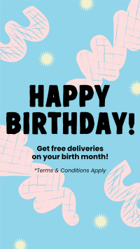 Birthday Delivery Deals TikTok Video Preview