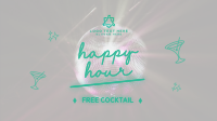Cocktail Party Facebook event cover Image Preview