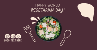 Celebrate World Vegetarian Day Facebook ad Image Preview