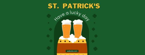Irish Beer Facebook Cover Design Image Preview