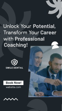 Professional Career Coaching TikTok Video Image Preview