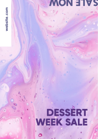 Dessert Week Sale Flyer Image Preview