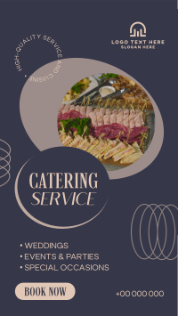 Classy Catering Service Instagram reel Image Preview