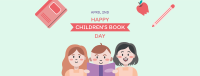 Children's Book Day Facebook cover Image Preview