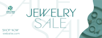 Organic Minimalist Jewelry Sale Facebook Cover Design