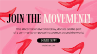 Womens Day Fundraising Animation Preview