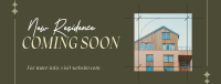 New Residence Coming Soon Facebook Cover Design