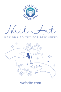Beautiful Nail Art Pinterest Pin Design
