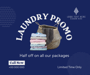 Laundry Delivery Promo Facebook post Image Preview