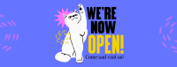 Our Vet Clinic is Now Open Facebook cover Image Preview