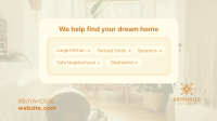 What's Your Dream Home Facebook Event Cover Image Preview