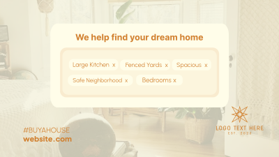 What's Your Dream Home Facebook event cover Image Preview