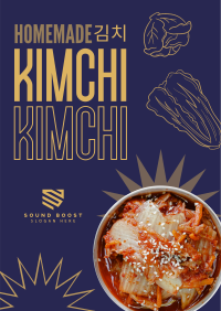 Homemade Kimchi Poster Image Preview