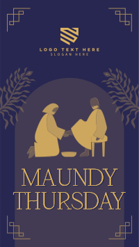 Maundy Thursday Washing of Feet Instagram Reel Preview