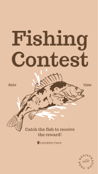 The Fishing Contest Facebook Story Design