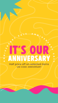 Anniversary Discounts Instagram reel Image Preview
