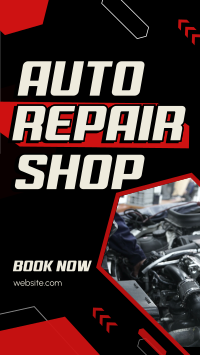 Auto Repair Shop Instagram Story Design