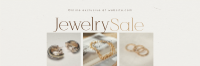 Luxurious Jewelry Sale Twitter header (cover) Image Preview
