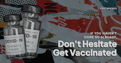 Get Vaxxed Facebook ad Image Preview