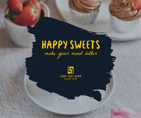 Happy Sweets Facebook Post Design Image Preview
